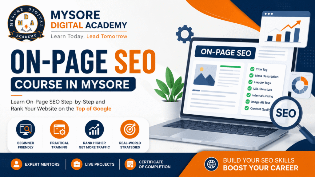 On-Page SEO Course in Mysore: Master Real Rankings 4 On-Page SEO Course in Mysore